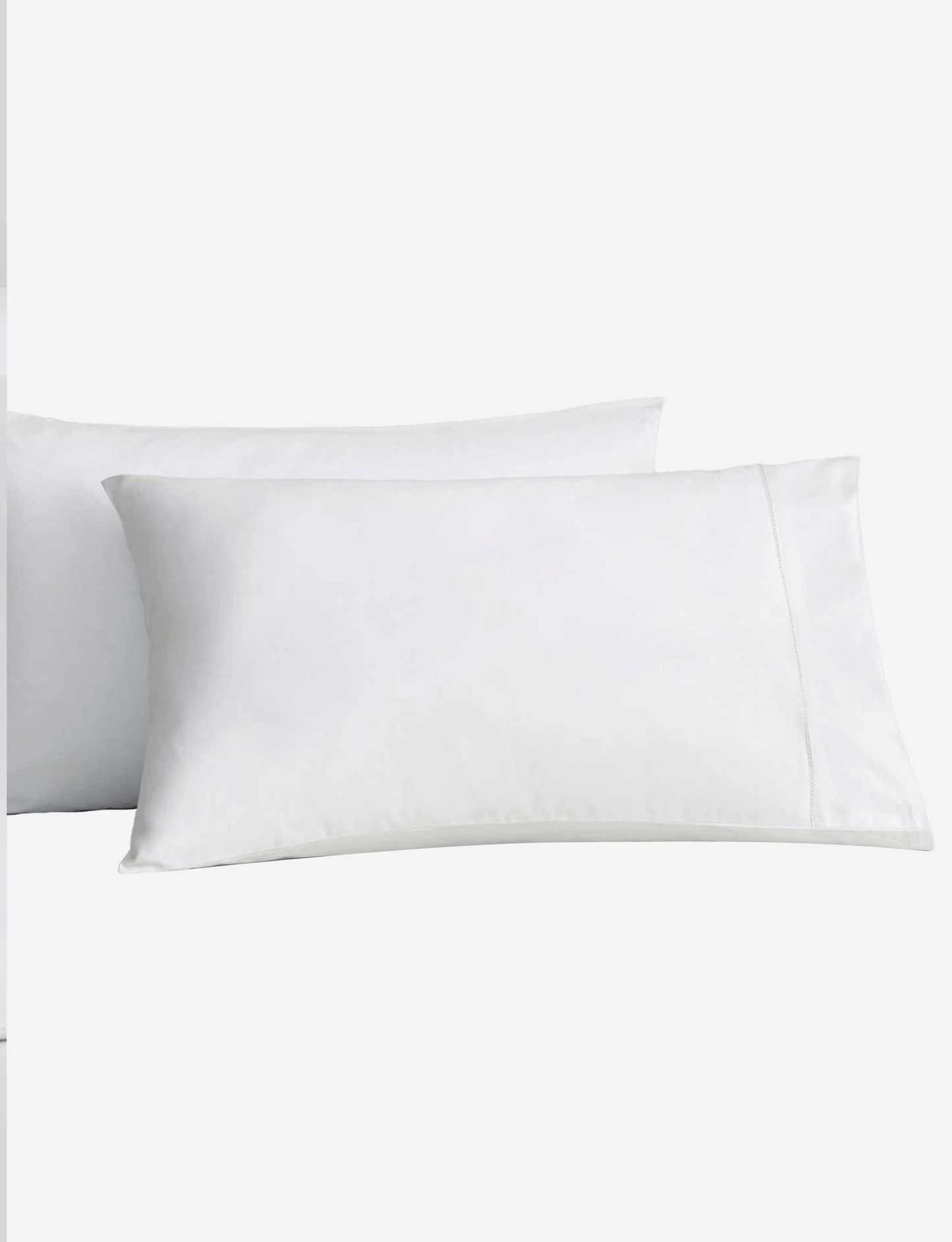 Sheridan 1000 TC Cotton Sateen Plain Dyed Gulf Super King Duvet Cover Snow