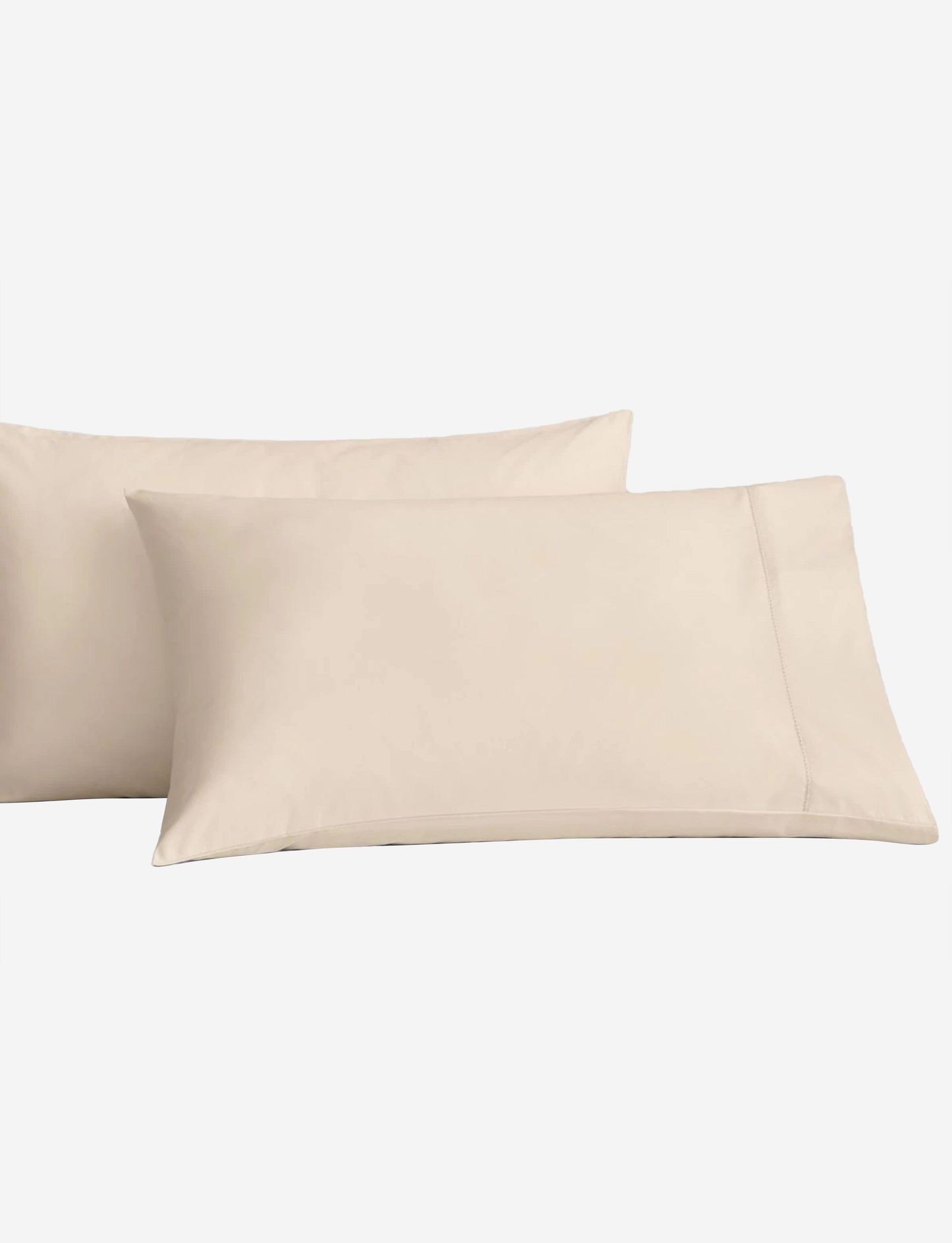 Sheridan 1000 TC Cotton Sateen Plain Dyed King Duvet Cover Champagne