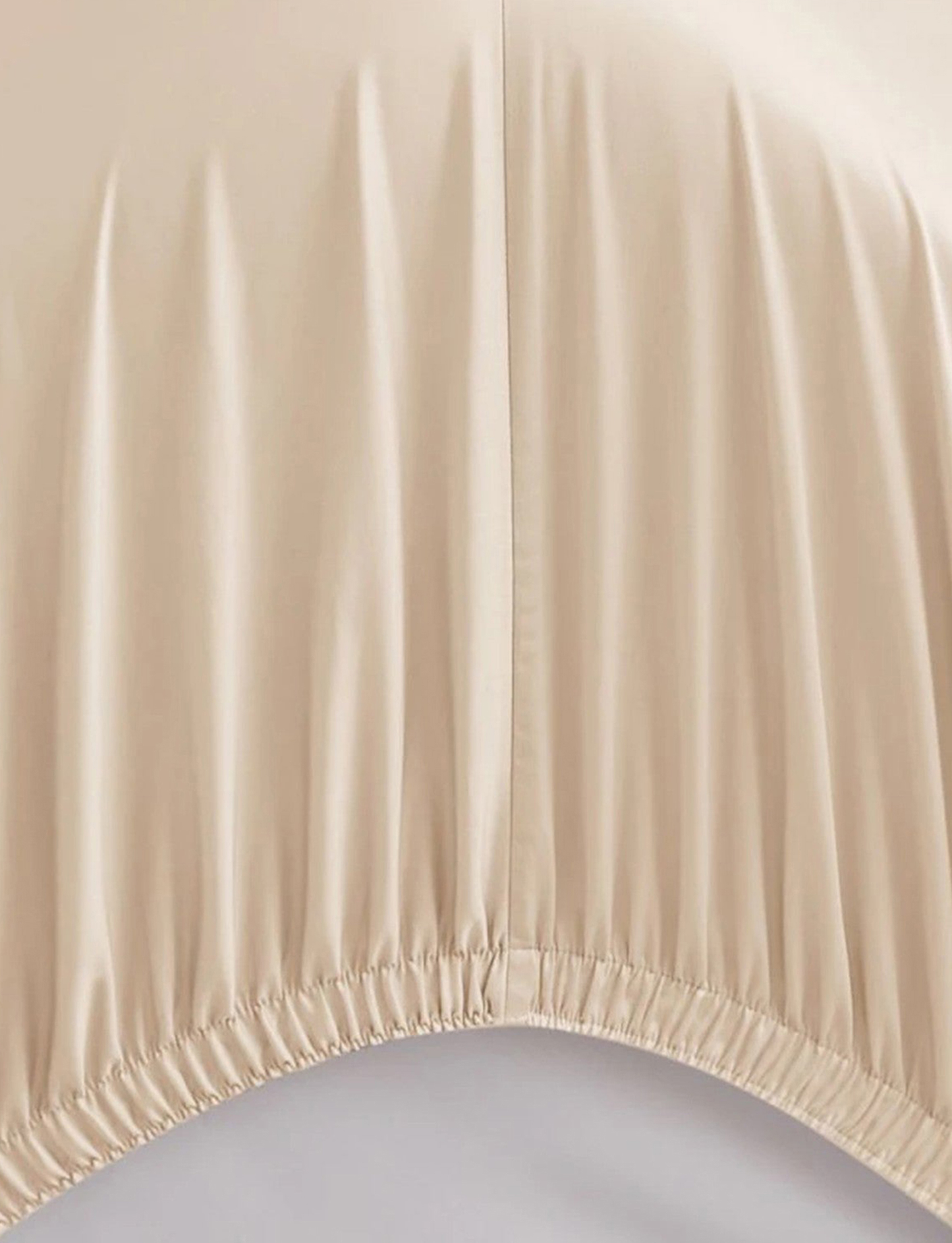 Sheridan 1000 TC Cotton Sateen Plain Dyed King Duvet Cover Champagne