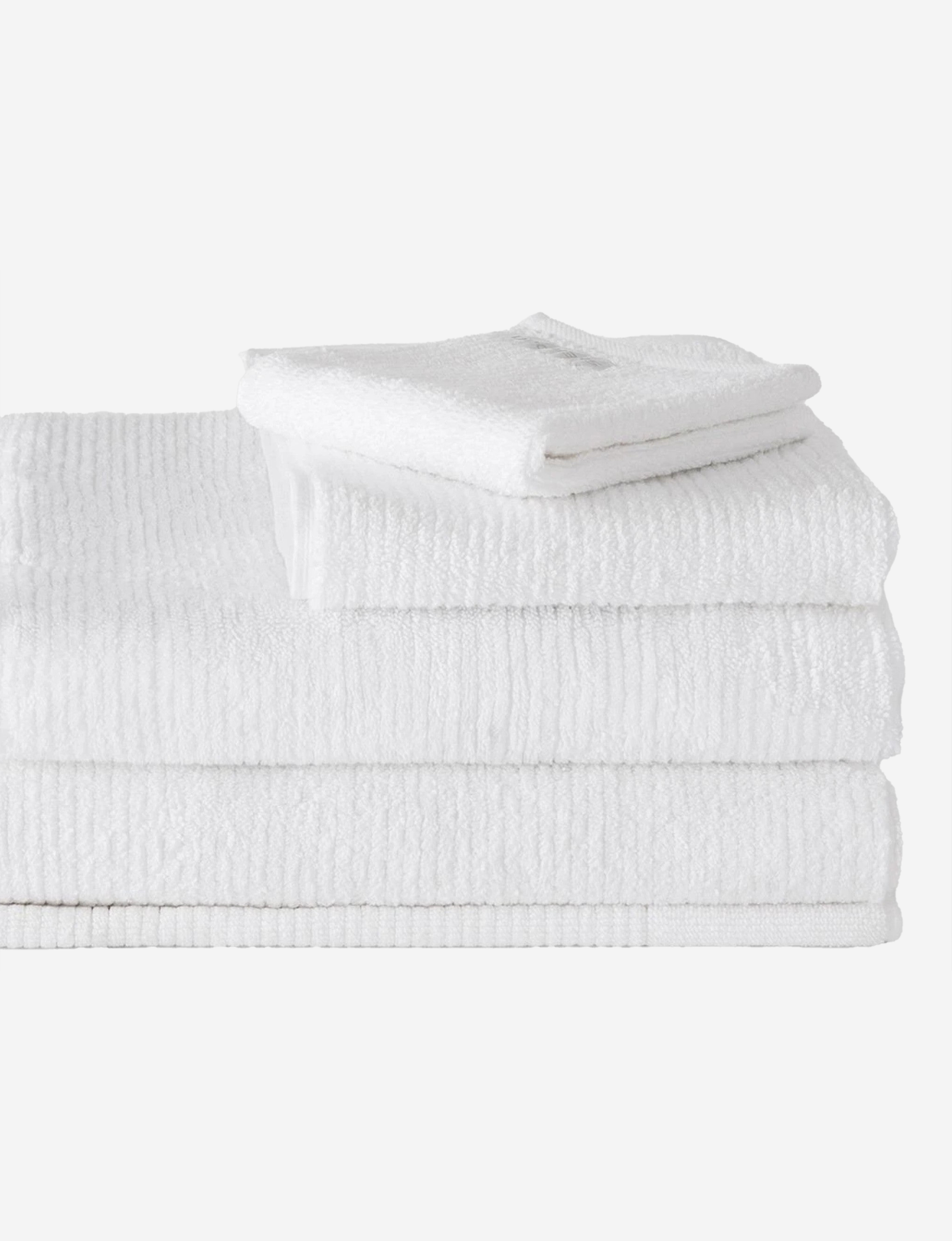 Sheridan Living Textures Bath Towel White