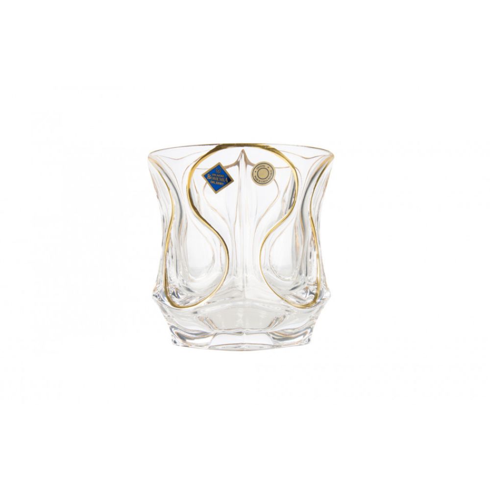 Bohemia Ocean DOF Type 2 With Gold - Set of 6 Piece