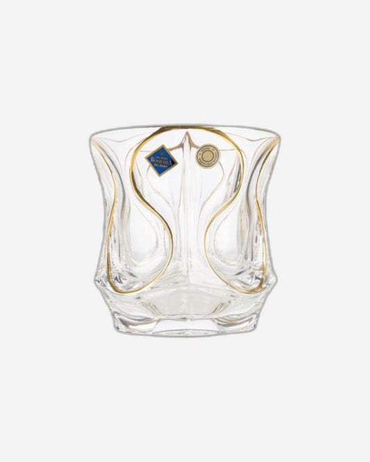 Bohemia Ocean DOF Type 2 With Gold - Set of 6 Piece