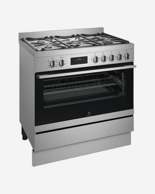Electrolux Freestanding Cooker with Gas Hob and 116L Large Capacity Electric Oven 90cm