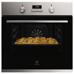 Electrolux 60cm Built In Single Gas Oven with 65L Capacity, SurroundCook, AquaClean and Timer