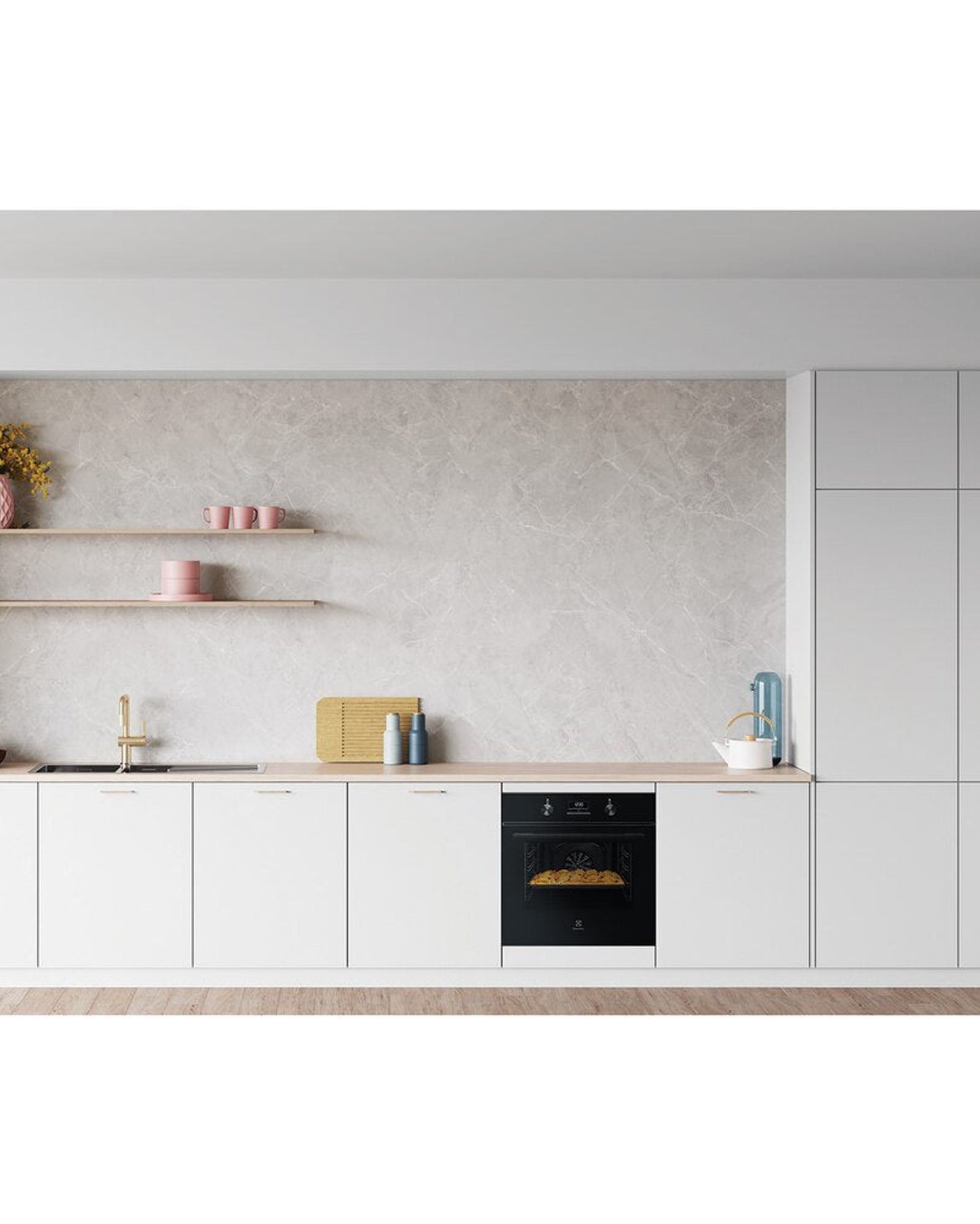 Electrolux UltimateTaste 300 Built-In Single Oven with 65L Capacity 60cm