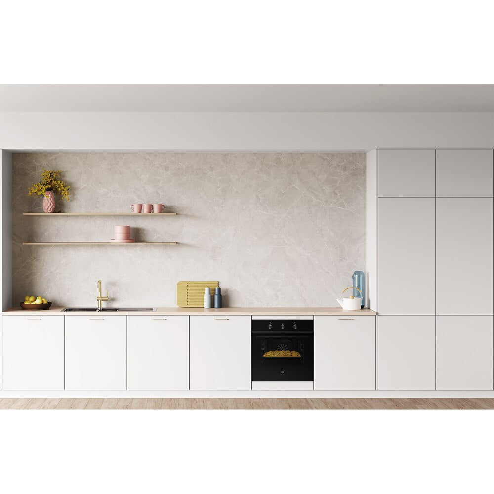 Electrolux Built-In Single Electric Oven with 65L Capacity 60cm