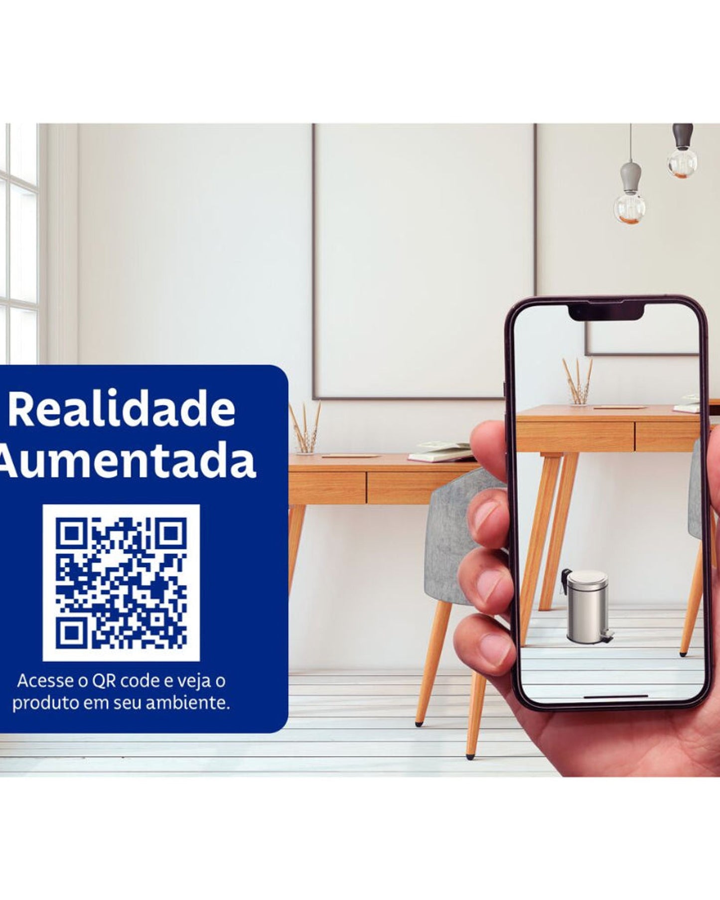 Tramontina Stainless Steel Brazil 3 L Pedal Bin With Polished Finish And Internal Bucket