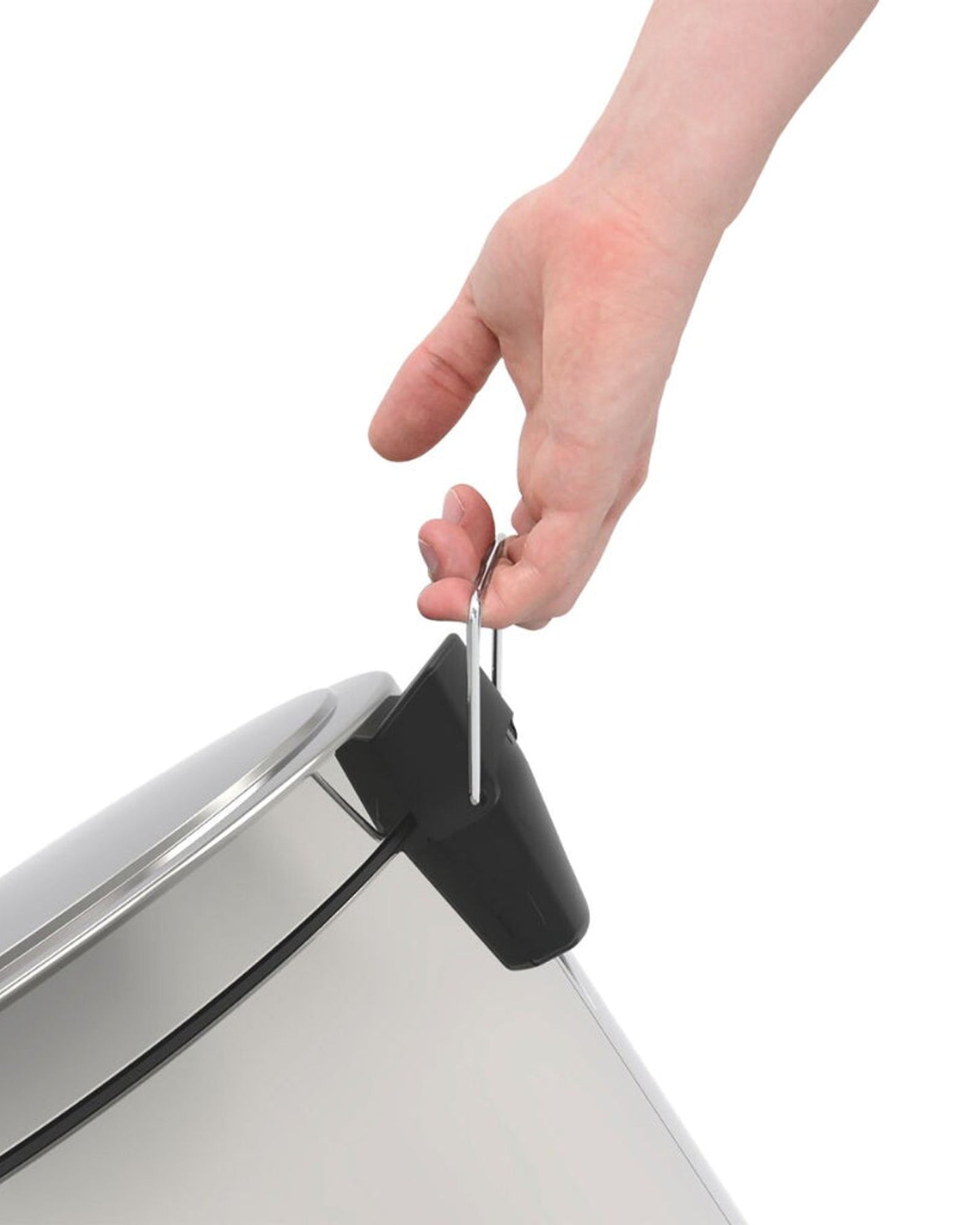 Tramontina Stainless Steel Brazil 12 L Pedal Bin With Polished Finish And Internal Bucket