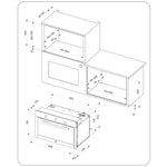 Electrolux 88L Built-In Single Gas Oven with Rotisserie
