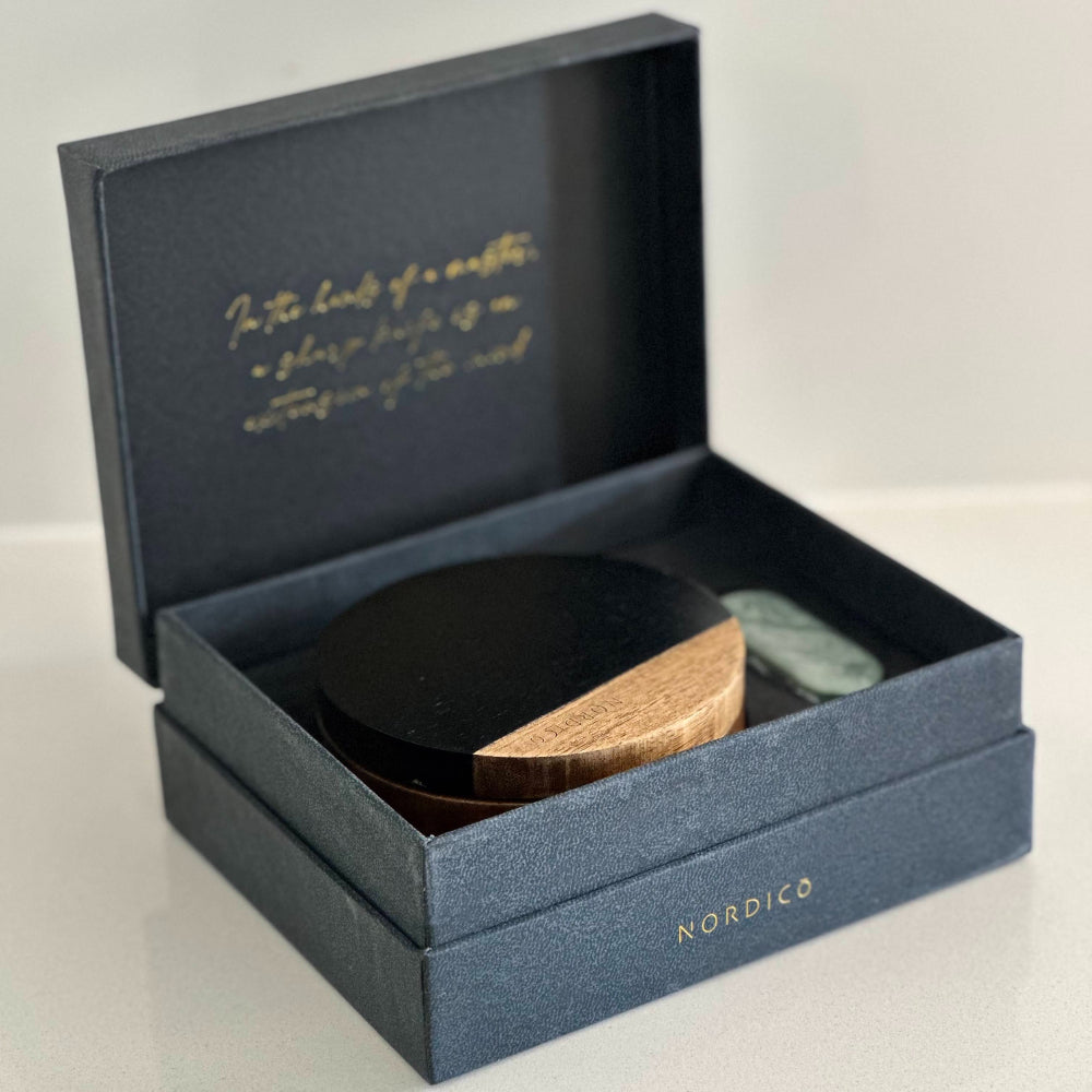 Nordico Knife Sharpener and Green Wax