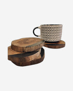 Nordico Wooden Coasters Set 4