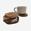 Nordico Wooden Coasters Set 4