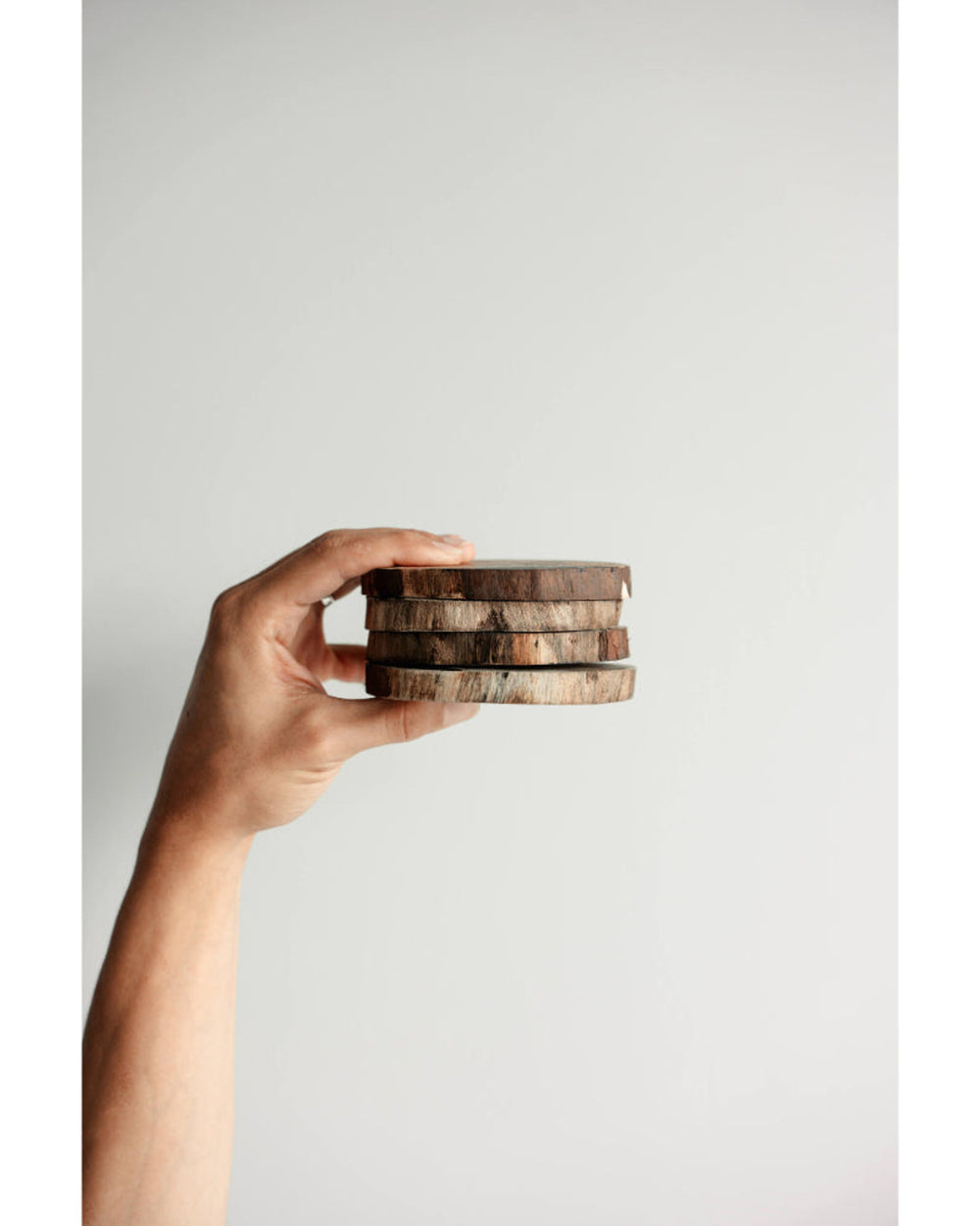 Nordico Wooden Coasters Set 4