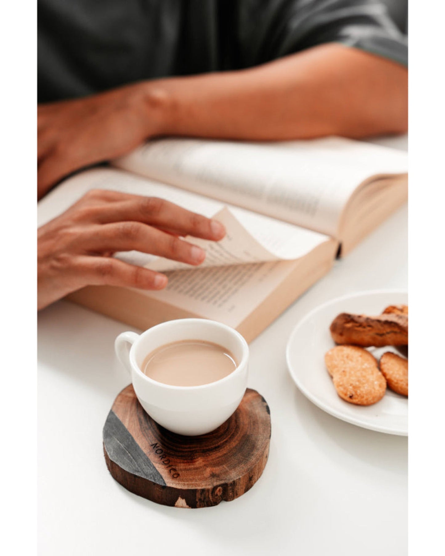 Nordico Wooden Coasters Set 4