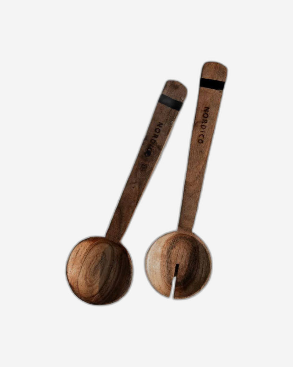 Nordico Wooden Salad Servers