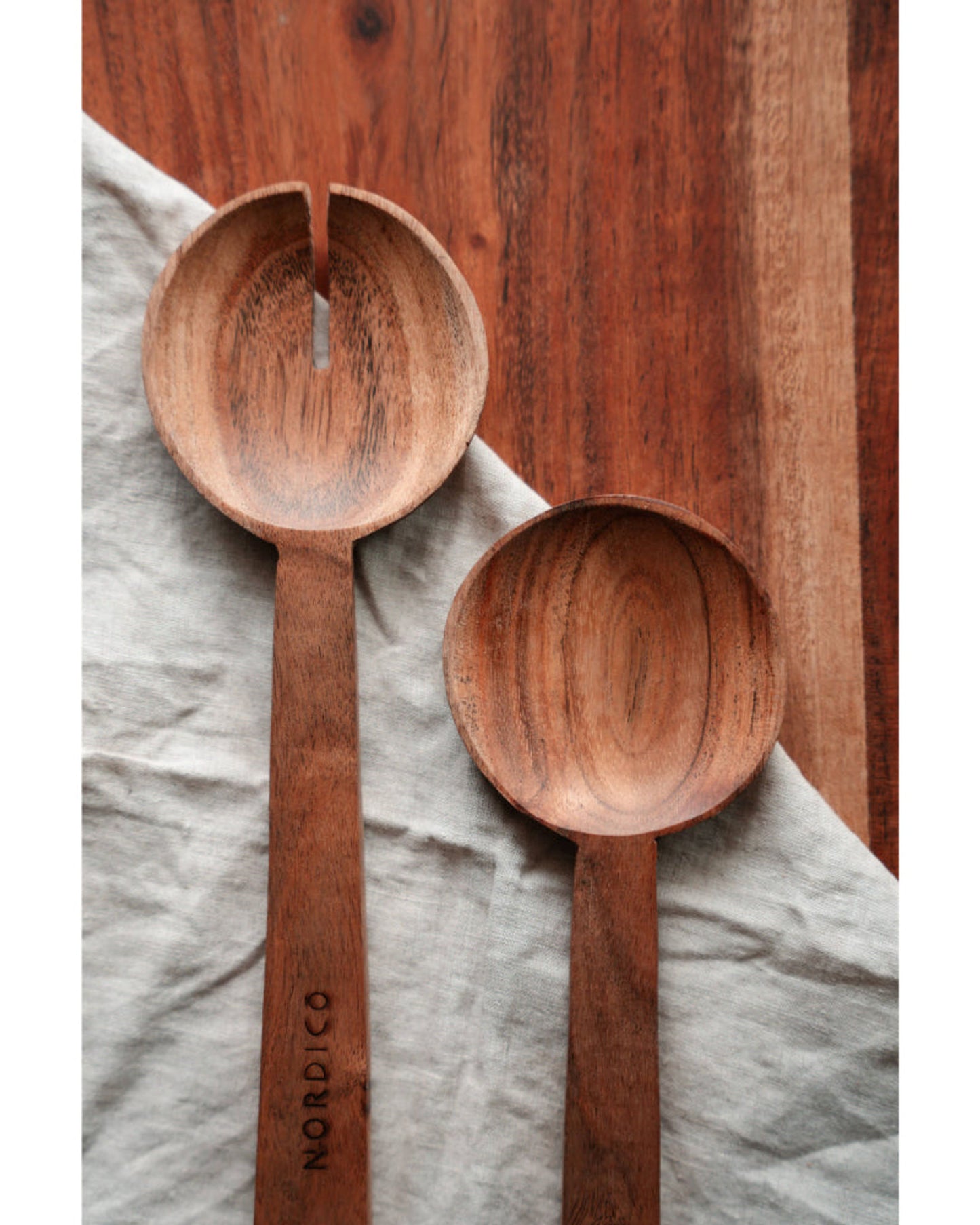 Nordico Wooden Salad Servers
