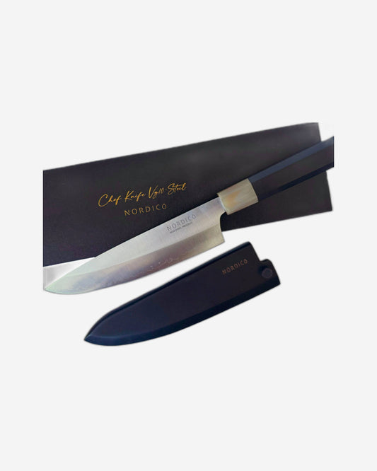 Nordico VG-10 Chef Knife 8" Japanese + Wooden Sheath - Gifts