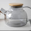 Fissman Tea Pot 1000 Ml With Stainless Steel Infuser Heat Resistant Glass