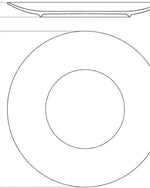 Tramontina Brazil  Umeko 18 Pieces Decorated Porcelain Dinner Set