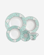 Tramontina Brazil  Helen 20 Pieces Decorated Porcelain Dinner Set