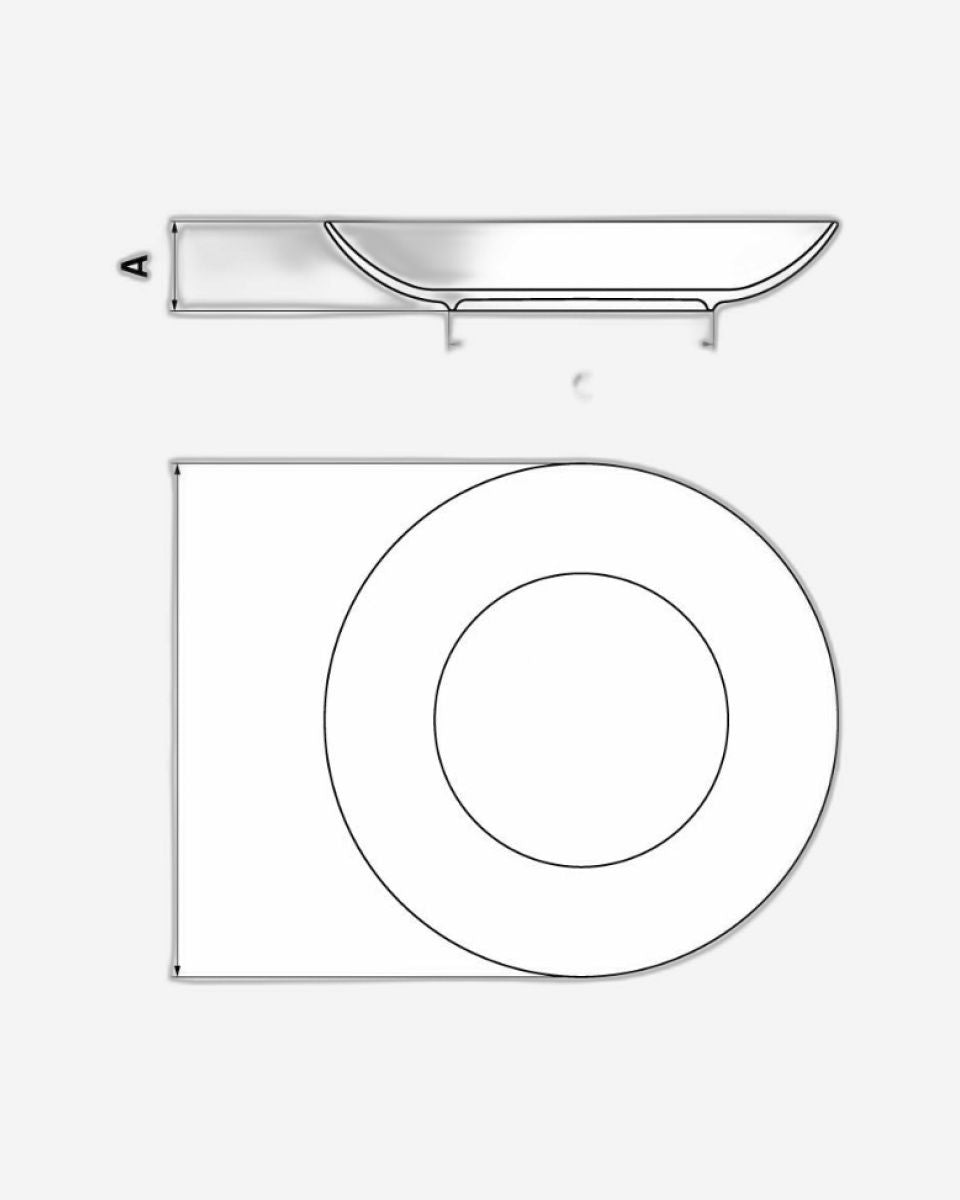 Tramontina Ana Flor Soup Plate 22cm