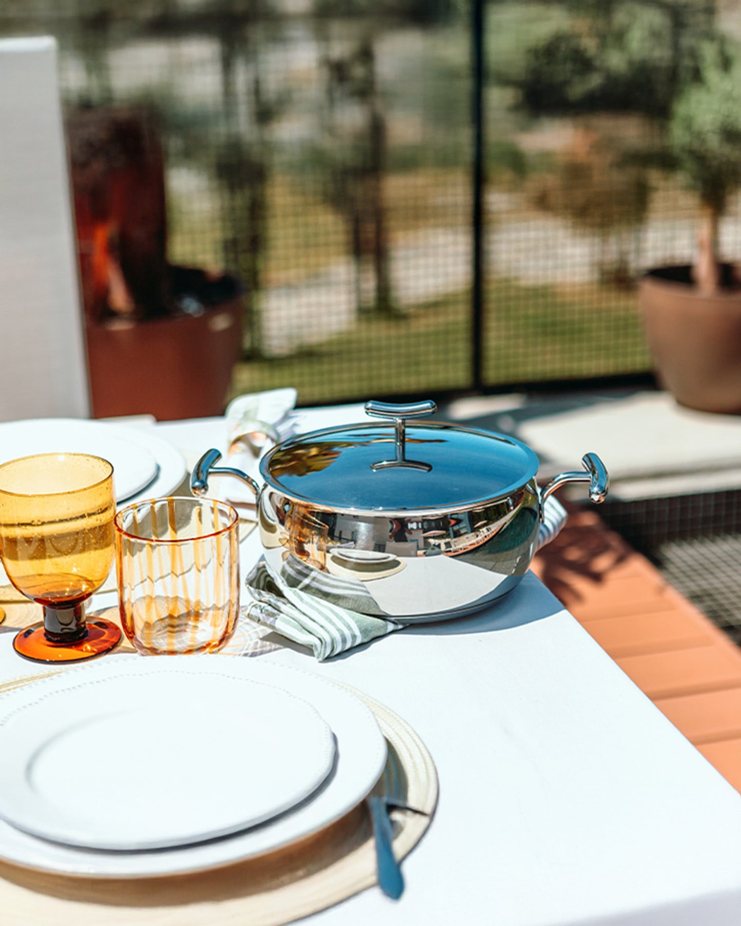 Silampos Yumi Casserole with Lid 24Cm