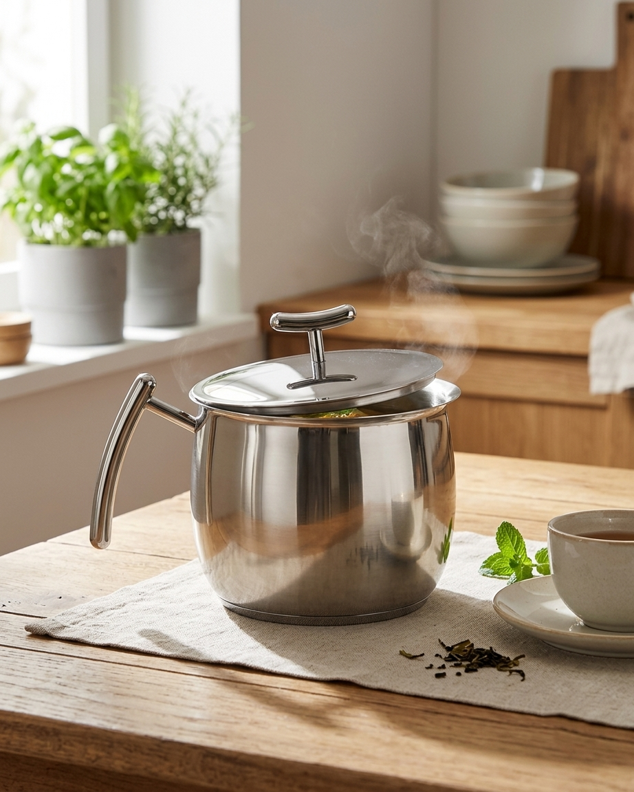 Silampos Yumi Coffee Pot with Lid 14Cm