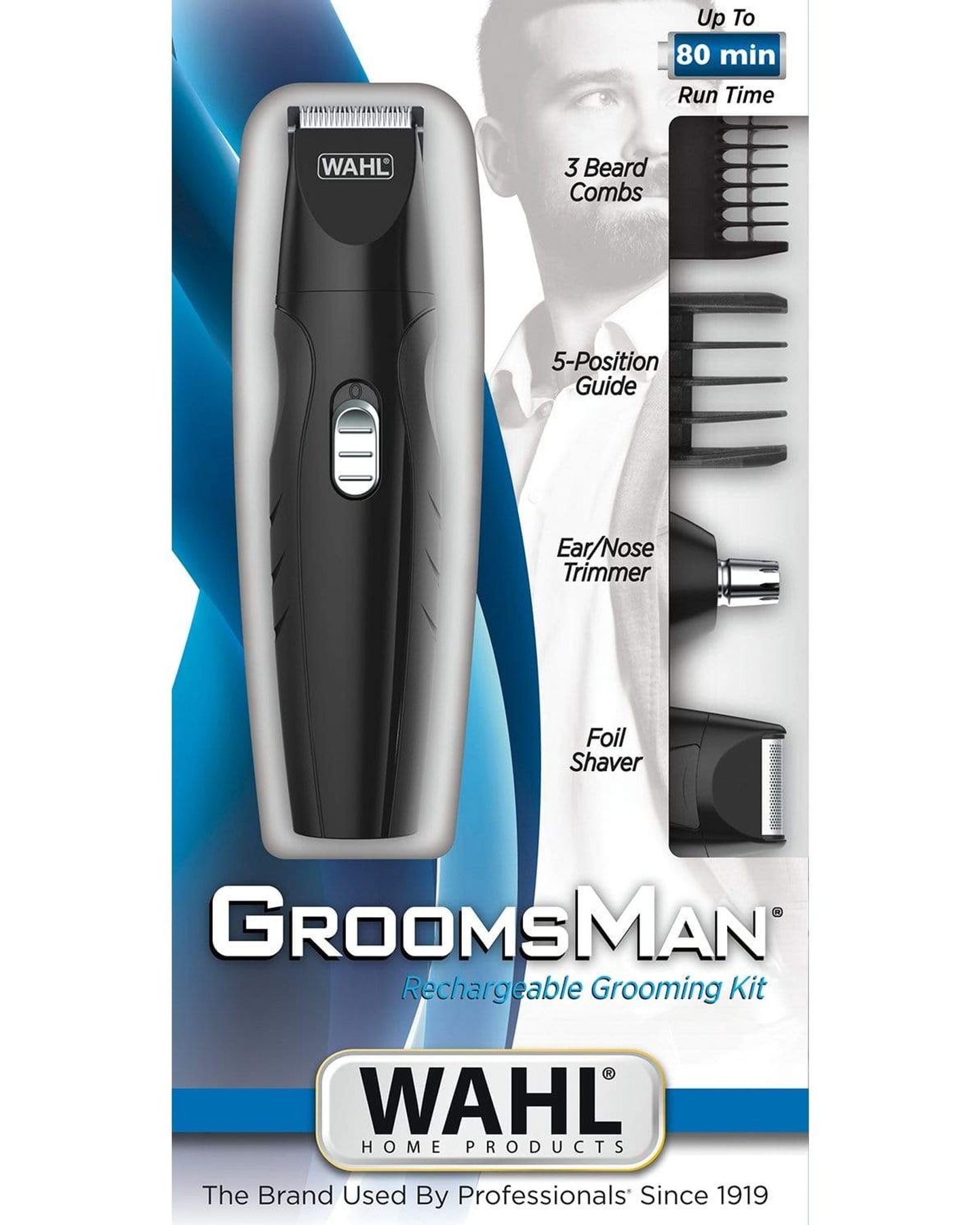 Wahl Groomsman All-in-One Trimmer + Body Groomer