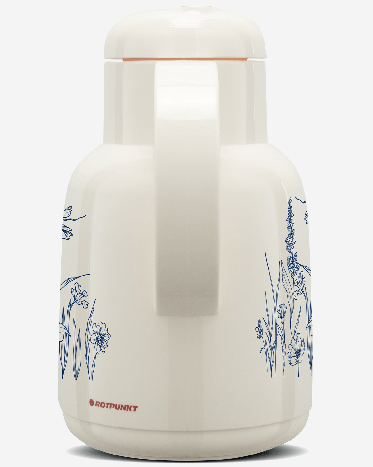 Rotpunkt Vacuum Handy Pot 1L Model 970 Classic White/Urjuwan Garden Flower