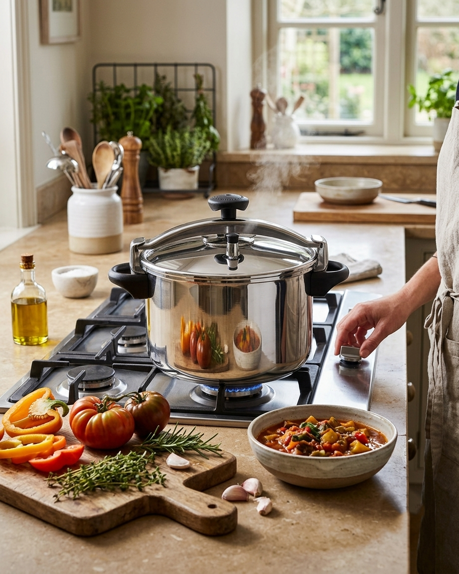 Silampos Pressure Cooker with Basket 6L