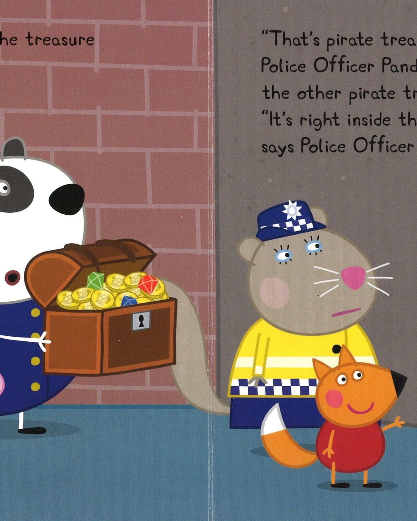 Peppa Pig: Peppa's Buried Treasure: A lift-the-flap book