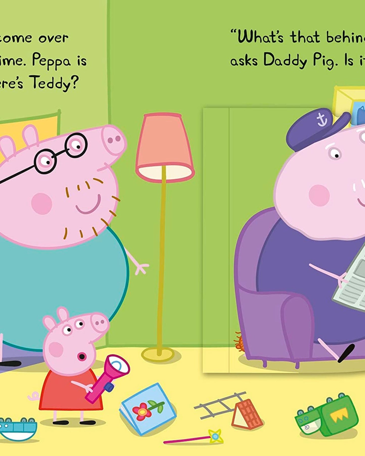 Peppa Pig: Find Teddy Before Bedtime : A lift-the-flap book
