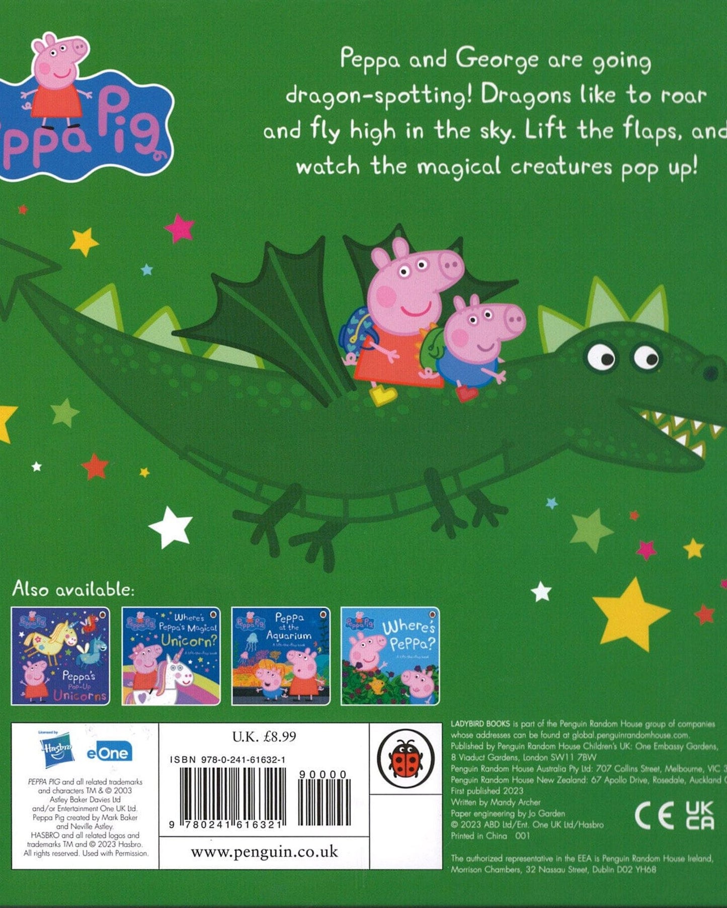 Peppa Pig: Peppa's Pop-Up Dragons: A pop-up book