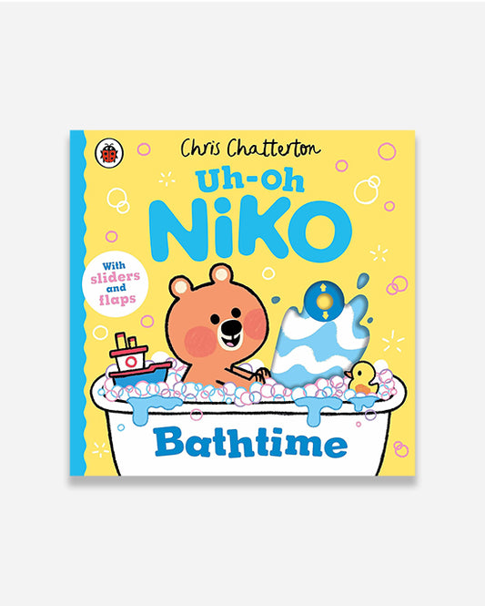 Uh-Oh Niko Bathtime  A Push Pull And Slide Story