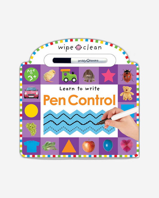 Wipe Clean: Learn to Write: Pen Control