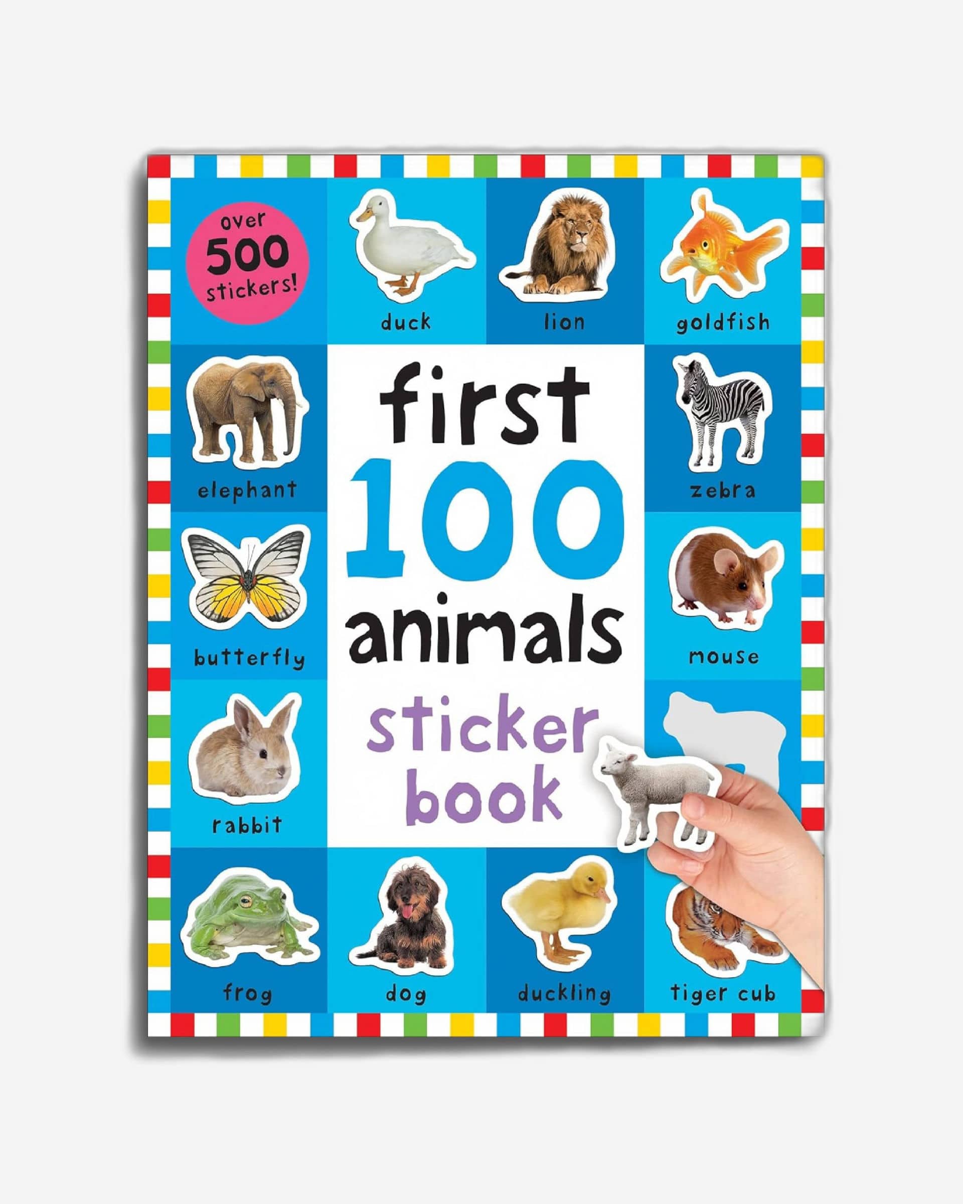 First 100 Stickers: Animals : Over 500 Stickers – Jashanmal
