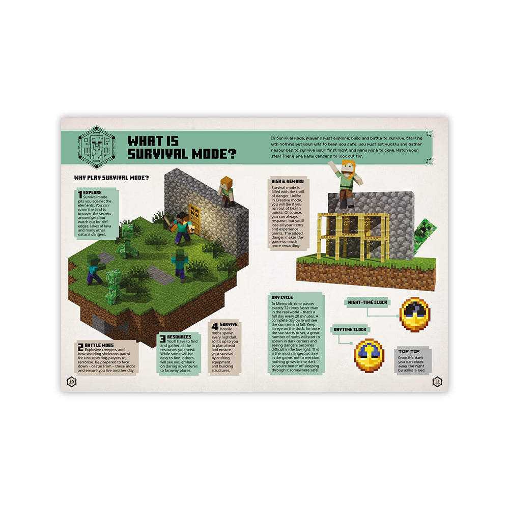 All New Official Minecraft Survival Handbook