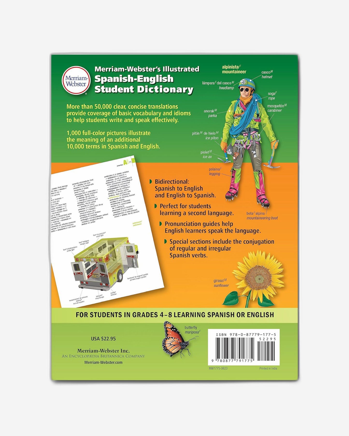 Merriam-Webster Illustrated Spanish-English Student Dictionary