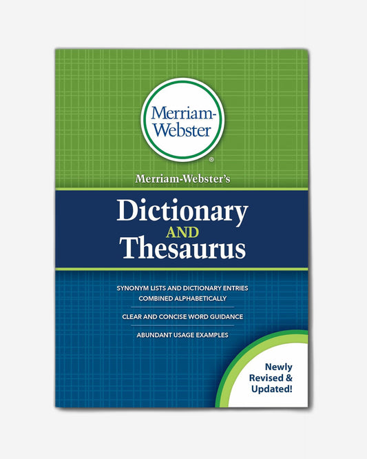 Merriam-Webster's Dictionary and Thesaurus