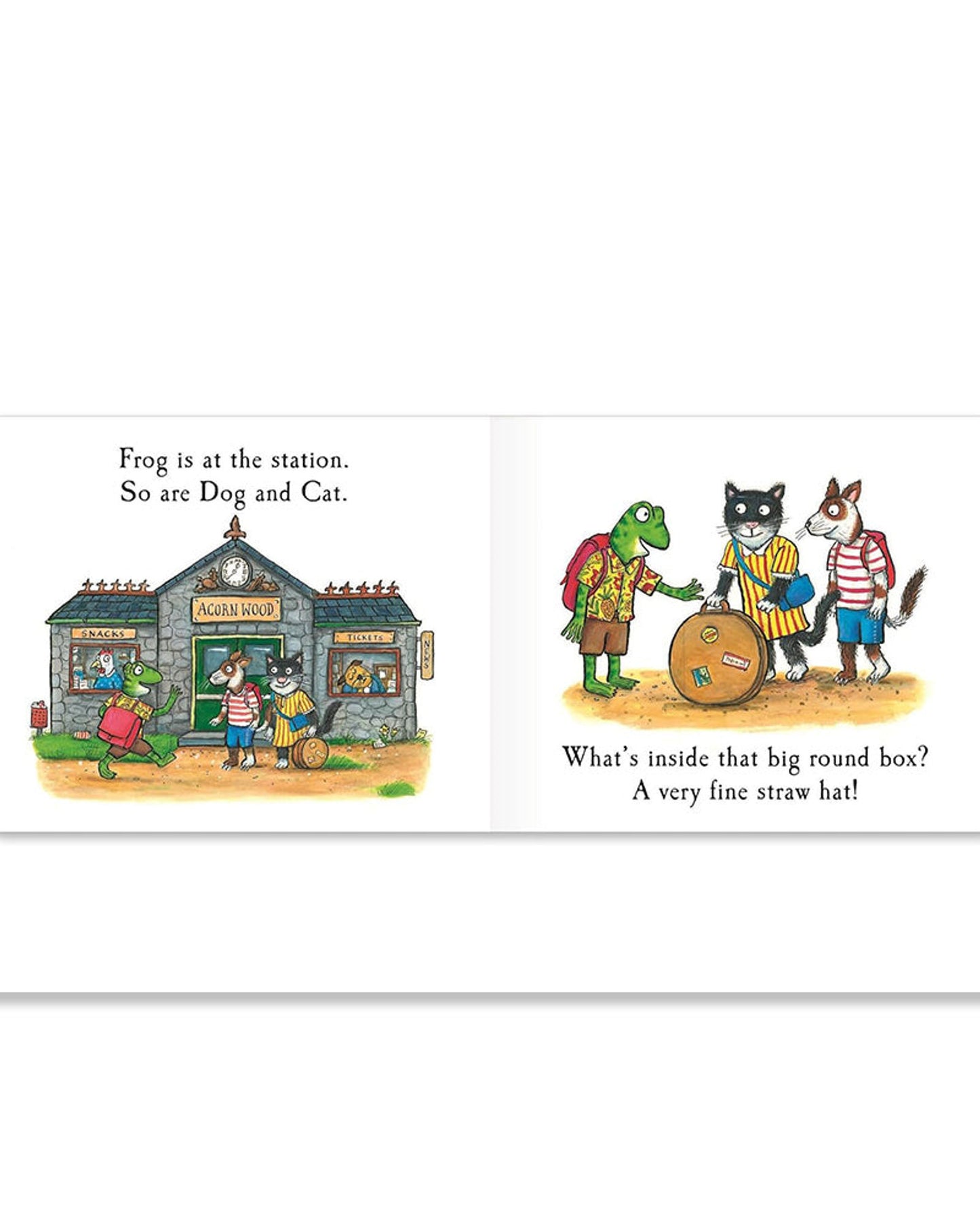 Frog's Day Out : A Lift-the-flap Story