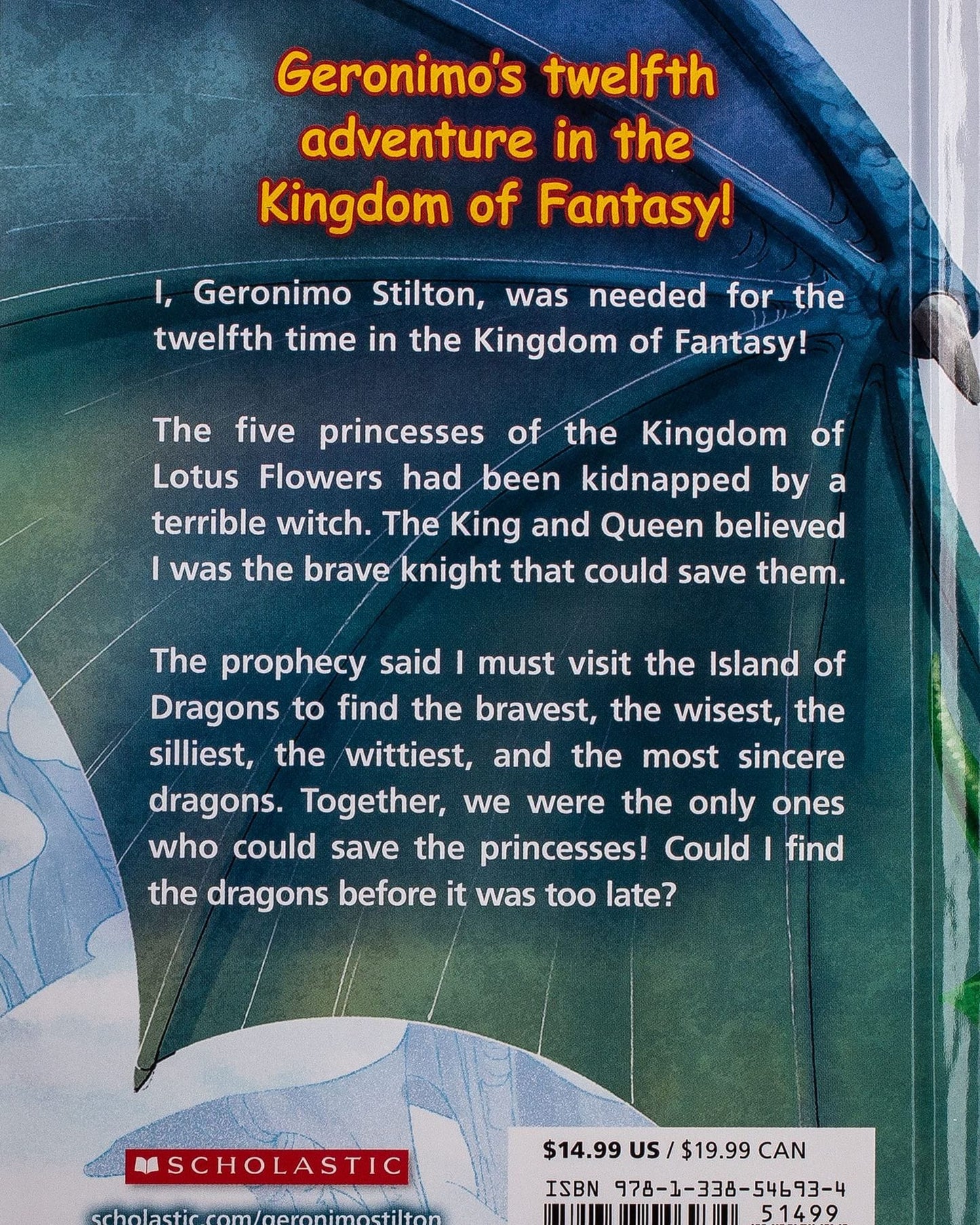 Island Of Dragons  (Geronimo Stilton And The Kingdom Of Fantasy) - Geronimo Stilton