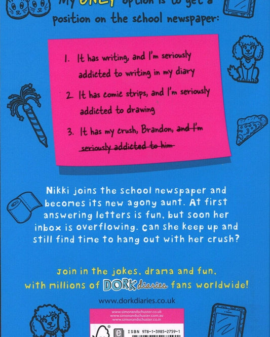 Dork Diaries: Dear Dork : 5