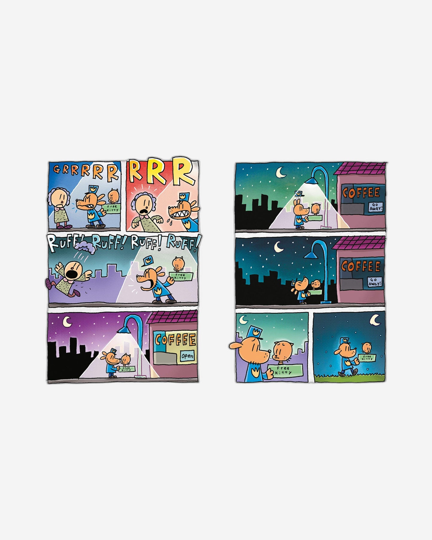 Dog Man 3: A Tale Of Two Kitties- Pb
