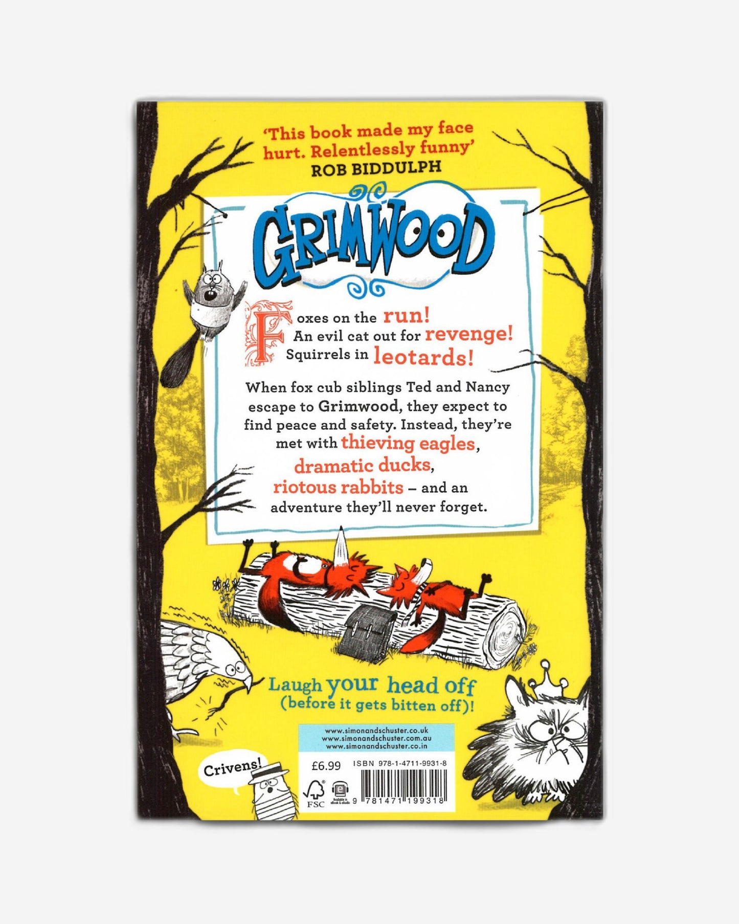 Grimwood : Laugh your head off with the funniest new series of the year