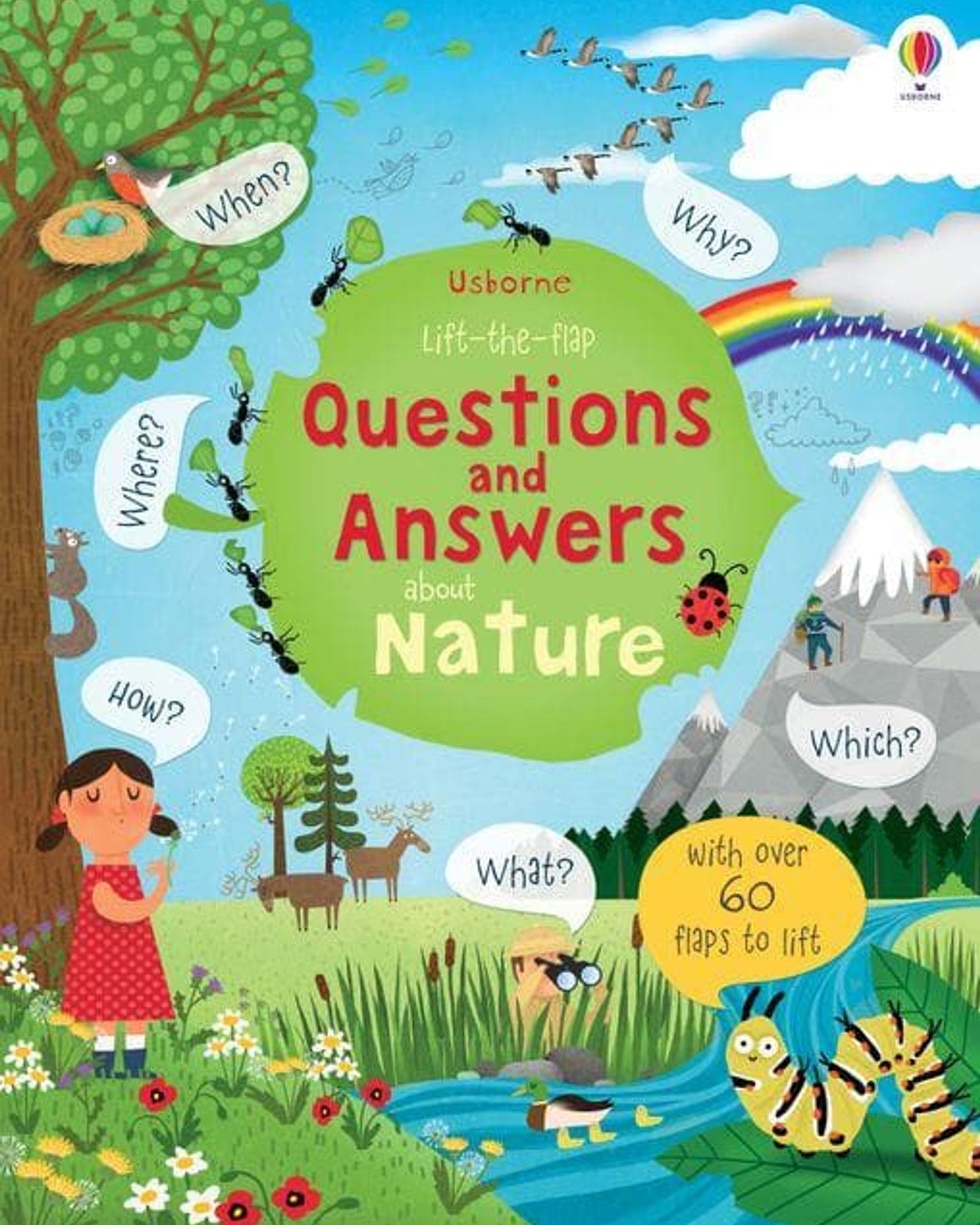 LIFT-THE-FLAP QUESTIONS AND ANSWERS ABOUT NATURE - KATIE DAYNES
