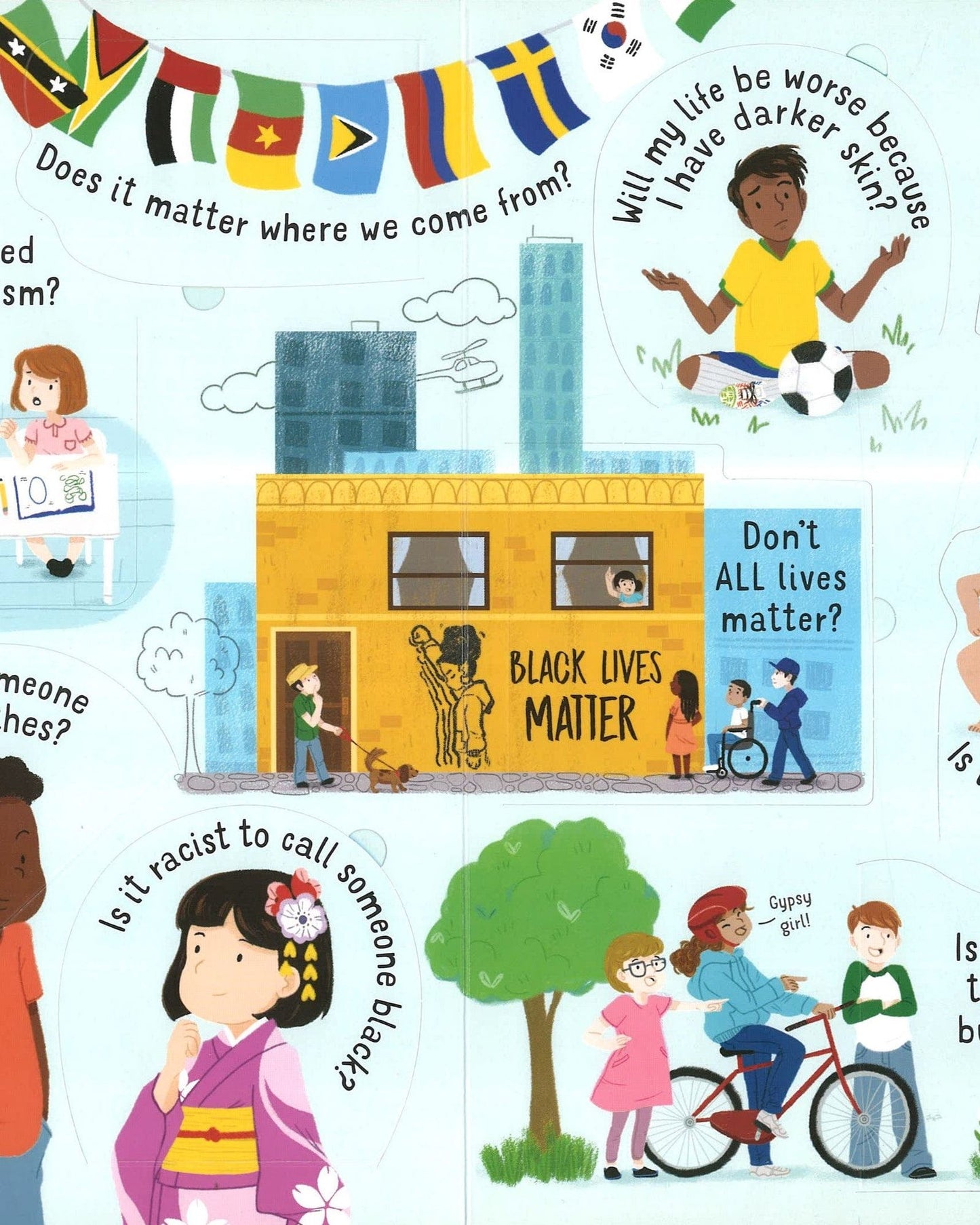 Lift-The-Flap Questions And Answers About Racism
