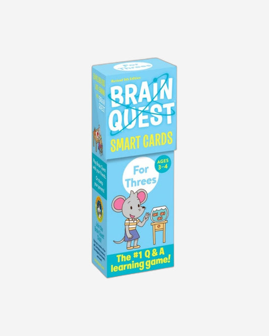 Brain Quest For Threes Smart Cards Revised 5th Edition
