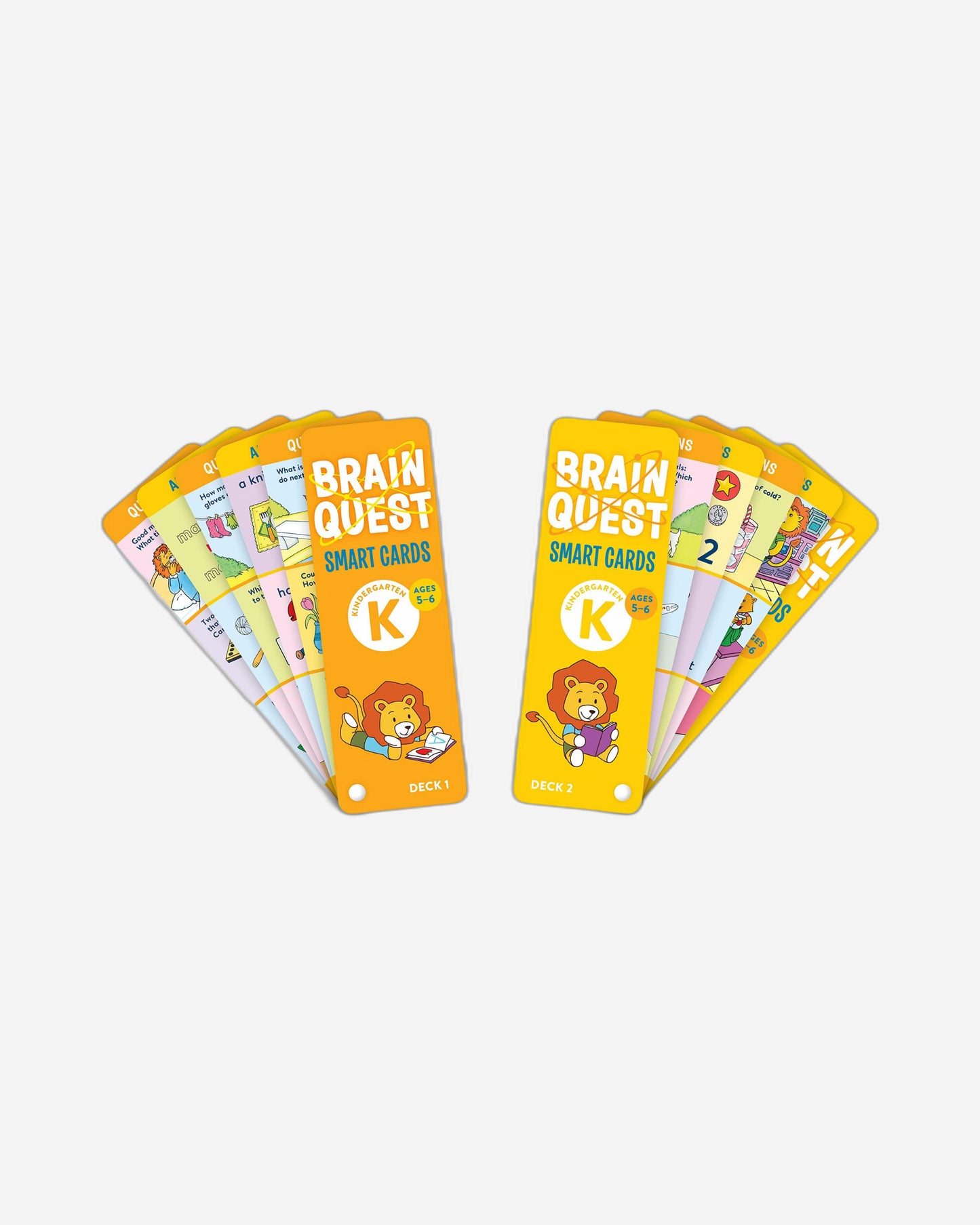 Brain Quest Kindergarten Smart Cards Revised 5th Edition