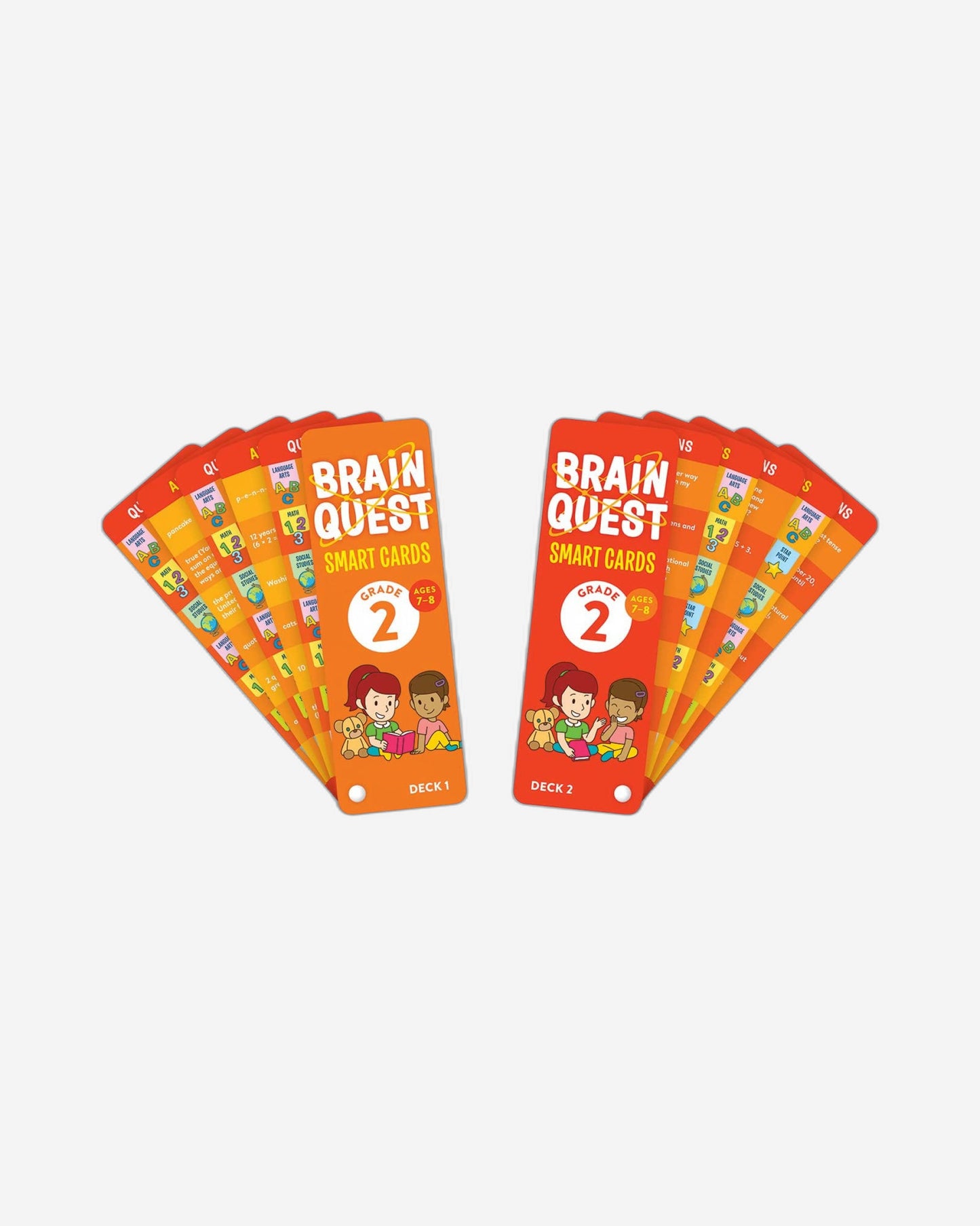 Brain Quest 2nd Grade Smart Cards Revised 5th Edition