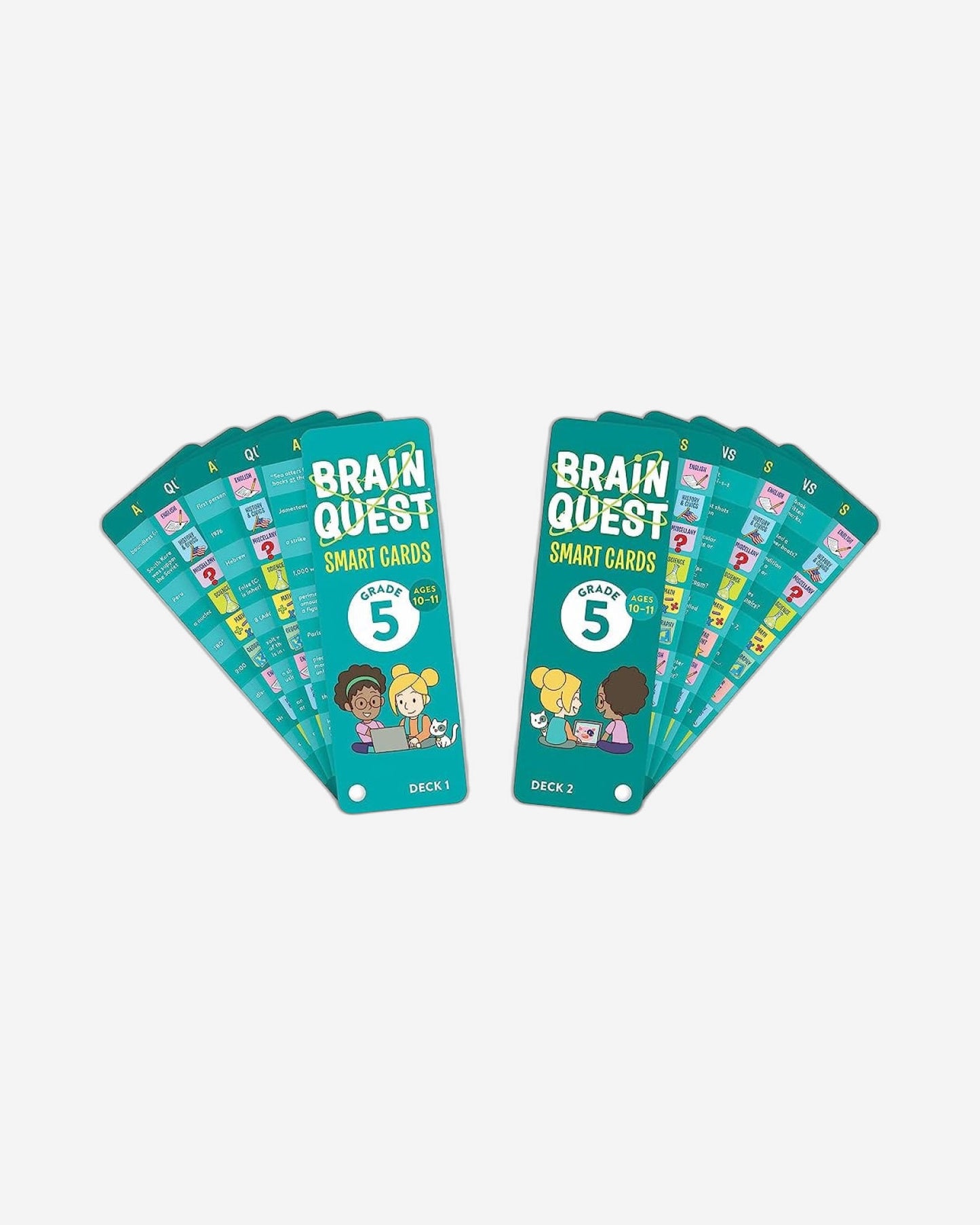 Brain Quest 5th Grade Smart Cards Revised 5th Edition